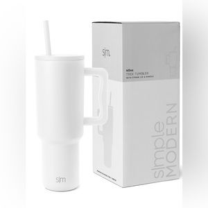 Simple Modern 40 oz Tumbler with Handle and Straw Lid